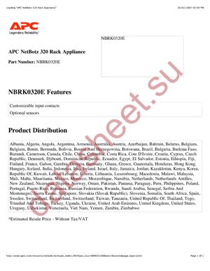 NBRK0320E datasheet  